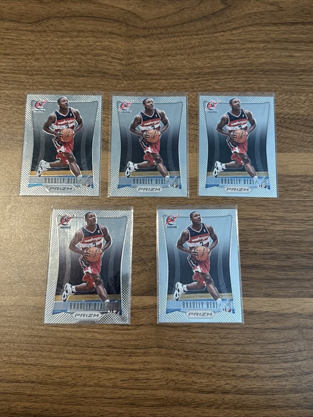 2012-13 Panini Prizm #238 Bradley Beal Rookie Lot (5)
